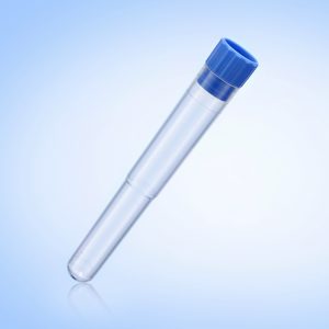 G1017-3 12ml plastic test tube with screw cap