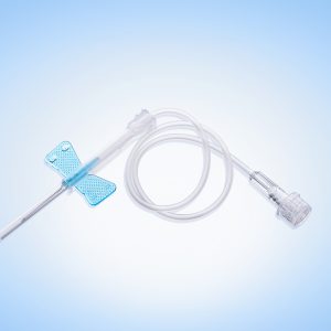Butterfly needle for blood collection,safety lock