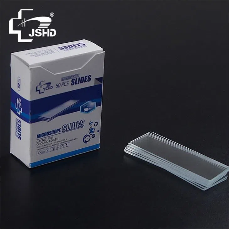 Plain Color Frosted Adhesive Microscope Slides